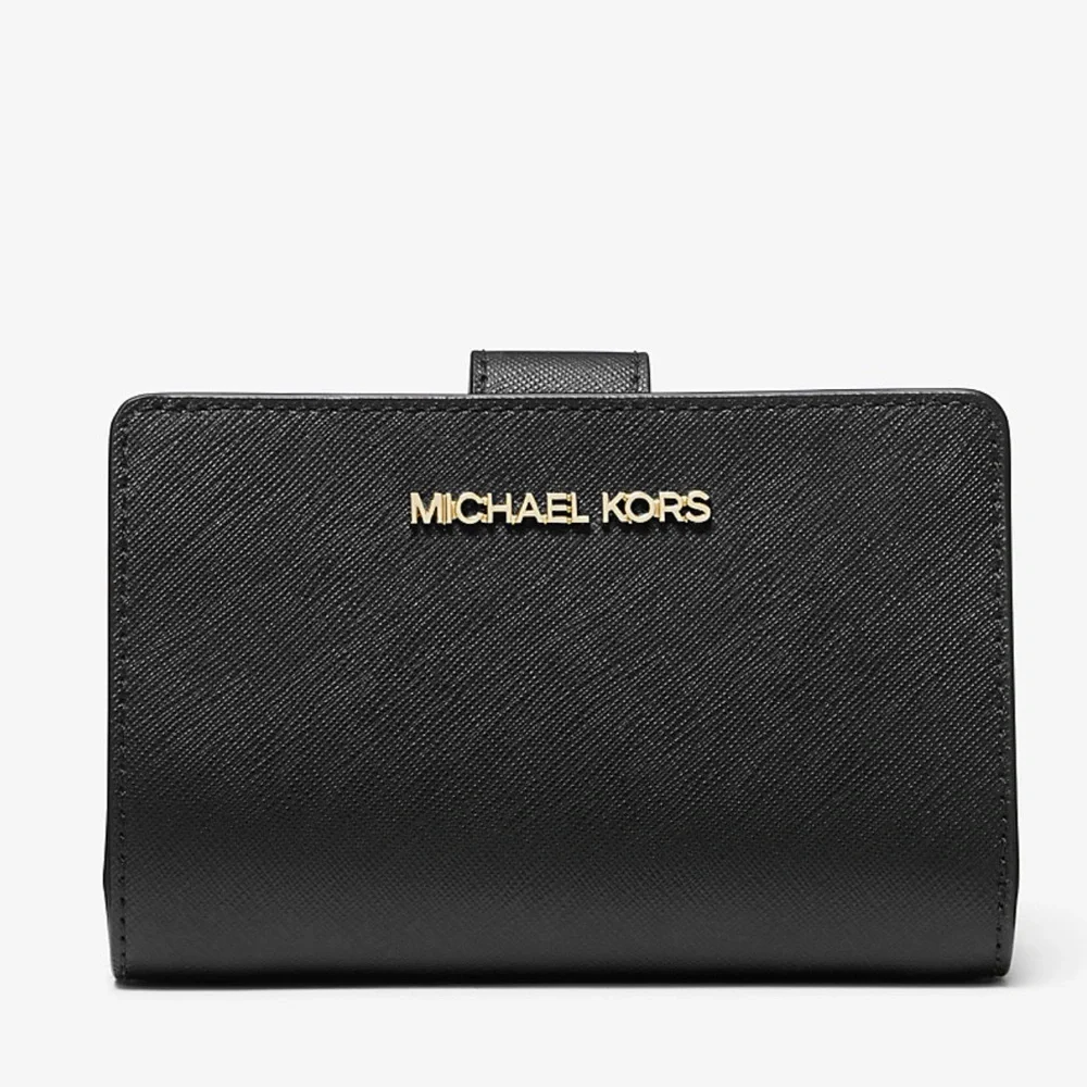 MICHAEL KORS
Medium Crossgrain Leather Wallet
Black
NWT - Picture 1 of 16